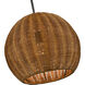 Elise 1 Light 16 inch Natural Indoor Pendant Ceiling Light